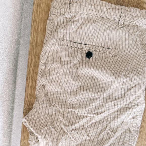 Tan goodfellow lightweight linen blend men’s shorts - Picture 7 of 8